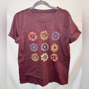 Maurices Flower Print Graphic Tee